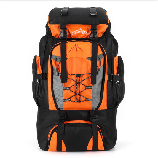 Backpack Mountaineering Nylon 80L Waterproof Hiking Travel