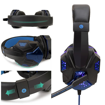 Wired LED  Gaming Headset with Microphone