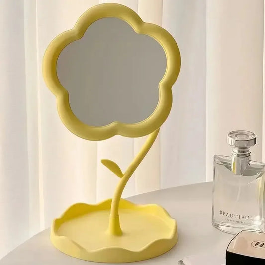 Flower Mirror Decor
