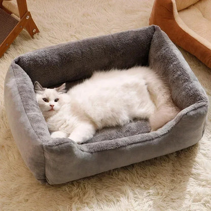 Pet Bed Mat Plush Cushion for Cats and Dogs