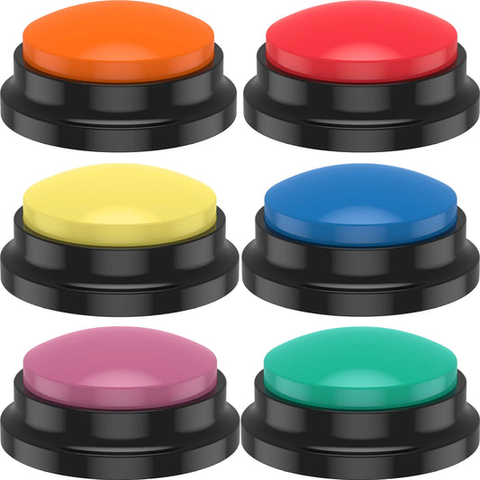 Dog Training Buttons Recordable Talking Pet Interactive Light