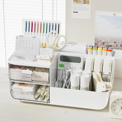 Storage Box Drawer-Type Multipurpose Desk Organizer