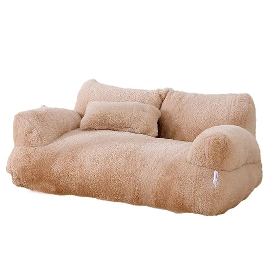 Cat Bed Sofa Plush Warm Nest for Pets