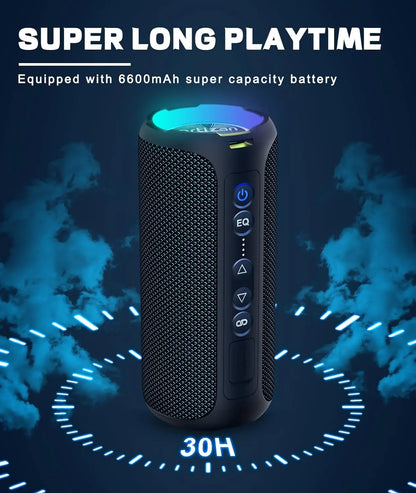 Bluetooth Speaker with Portable Wireless Bass