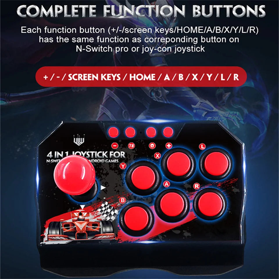 Retro Arcade Station Joystick Controller USB Wired