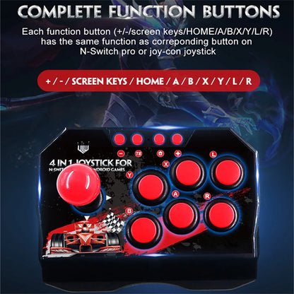 Retro Arcade Station Joystick Controller USB Wired