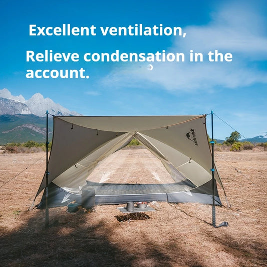 Outdoor Camping Tent with Waterproof Double Layer for 2 Person