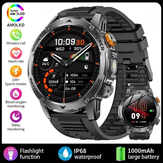 Smart Watch Bluetooth Call Waterproof 1.7-inch Screen