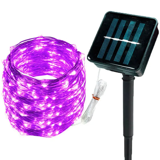Solar Fairy String Lights with LED Waterproof for Outdoor