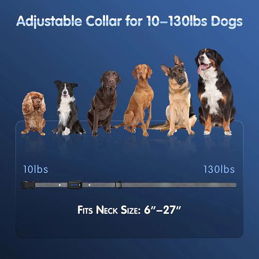 Dog Training Collar Rechargeable Waterproof Remote LCD