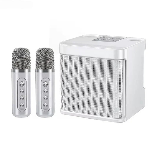 Speaker Karaoke Machine with Dual Wireless Microphones