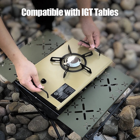 Gas Stove Portable Outdoor with Stainless Steel 4000W Burner