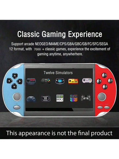 Game Console Handheld Retro Portable Built-In 5000