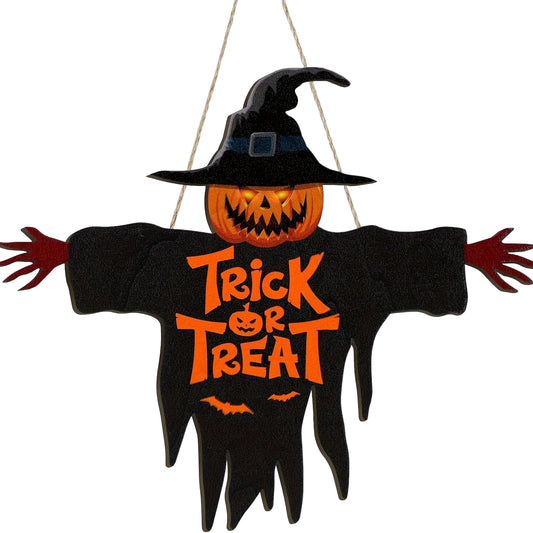 Halloween Hanging Pumpkin Monster Face