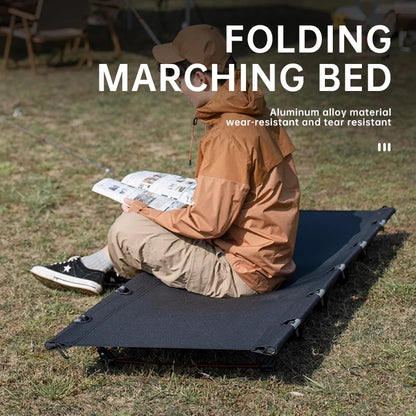 Camping Folding Bed (Black)
