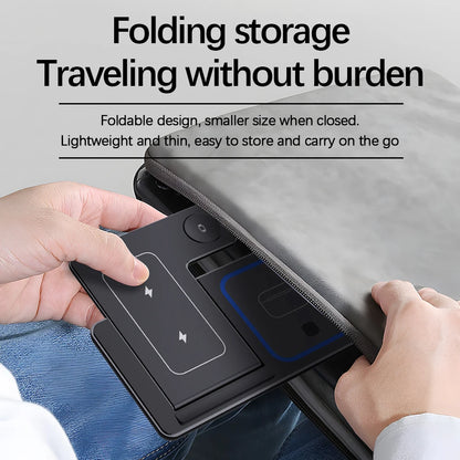3 in 1 Fast Charging Foldable Stand Wireless Charger
