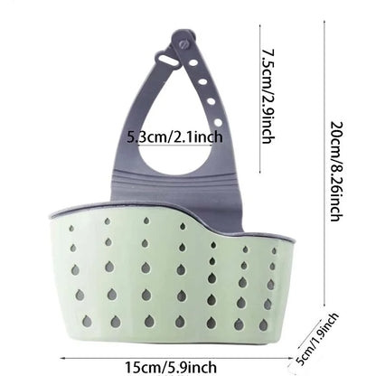 Kitchen Adjustable Sink Hanging Basket