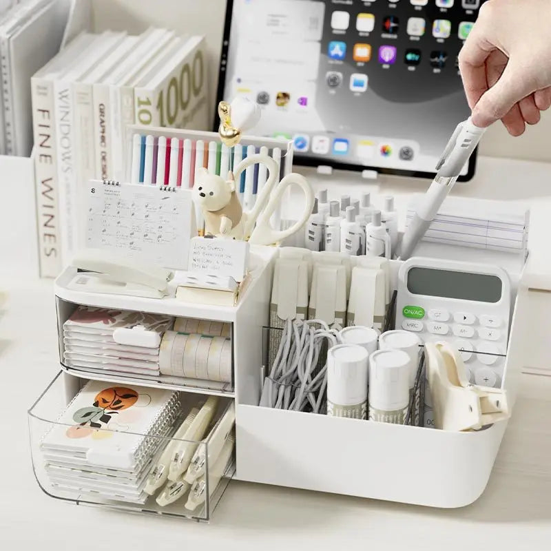 Storage Box Drawer-Type Multipurpose Desk Organizer
