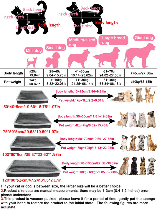 Dog Bed Mat Removable Washable Cushion Sofa Pad