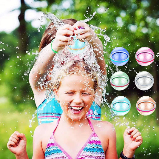 Water Balloons Magnetic Reusable Self Sealing Splash Toys