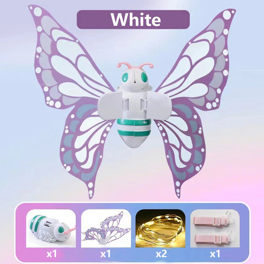 Fairy Wings Electric Light Up Butterfly Costume for Kids