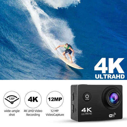 Camera Action 4K WiFi Waterproof Sports Outdoor