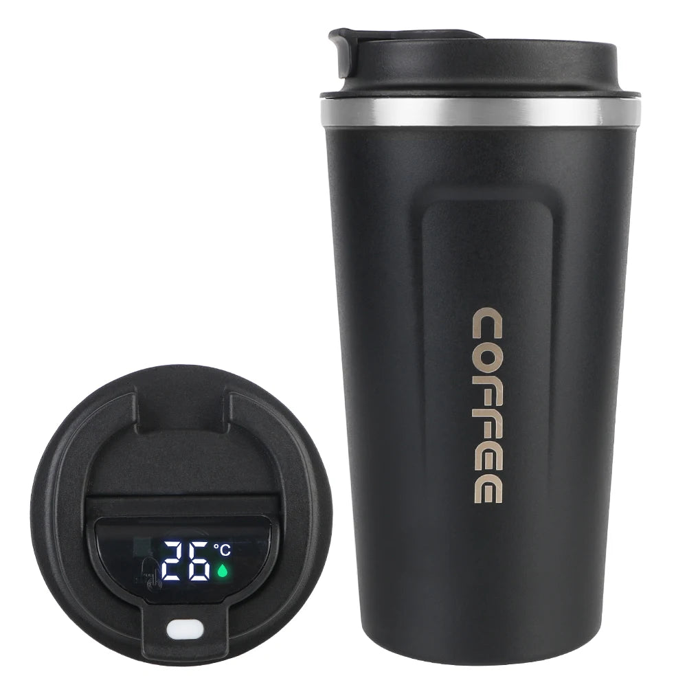 Stainless Steel Coffee mug (Black)