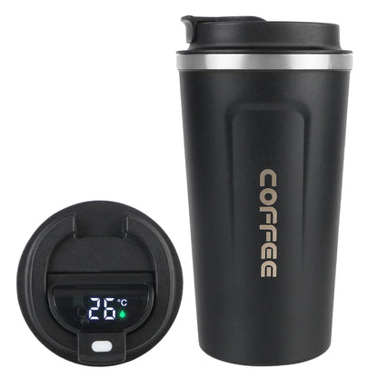 Stainless Steel Coffee mug (Black)