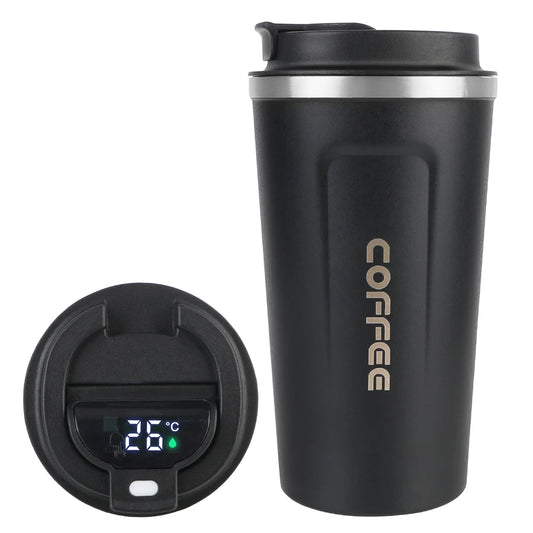 Stainless Steel Coffee mug (Black)