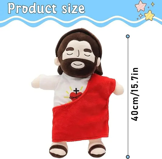Plush Toy Jesus Breathing Soothing Soft Doll