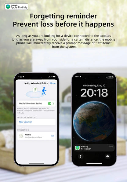 GPS Tag Tracker Bluetooth Smart Locator for Apple
