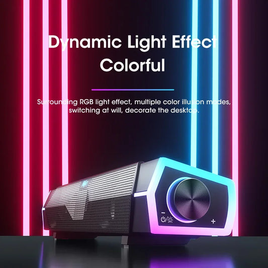 Bluetooth Computer Speakers with 5.0 Soundbar Stereo
