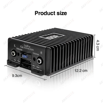 DSP Android Radio 4 Channel Car Amplifier