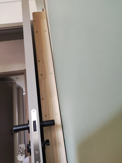 Bookshelf Solid Wood Modern Storage Rack