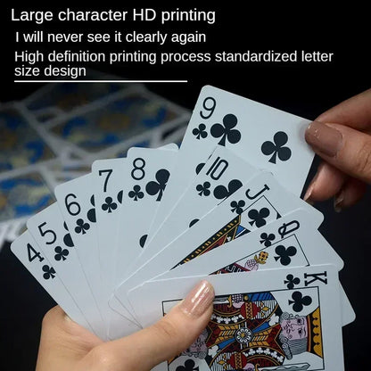 Playing Cards Waterproof PVC Polka Dot Deck