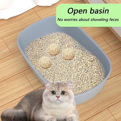 Cat Litter Box (Titanium Grey)