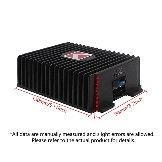 Hi-Fi DSP Audio Booster Car Amplifier