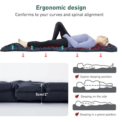 Camping Mattress Inflatable Ultralight Sleeping Pad
