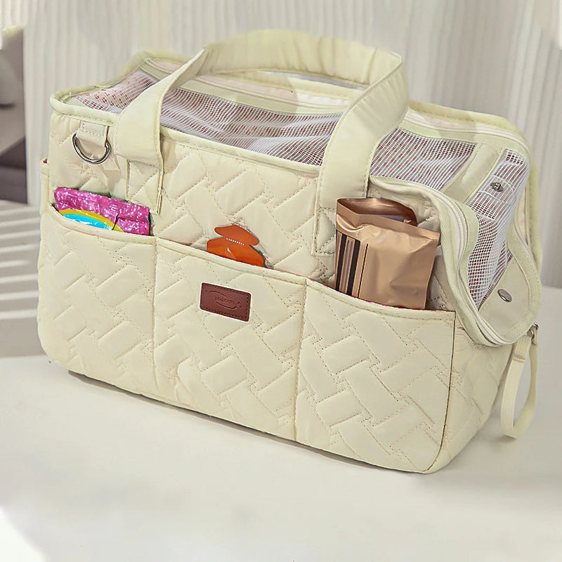 Cat Carrier Bag Portable Breathable Soft-Sided Travel