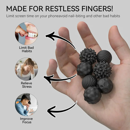 Magnetic Sensory Balls Silicone Stress Relief Toy