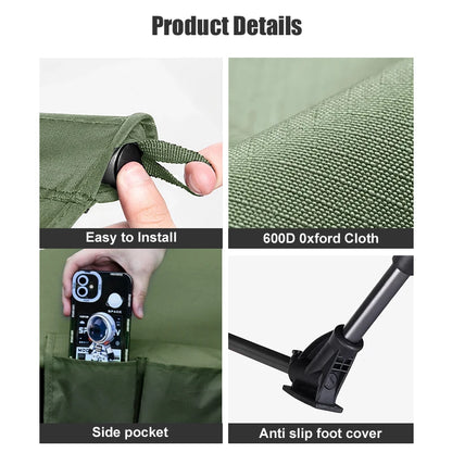 Camping Cot Folding Portable Bed Ultralight Outdoor Travel