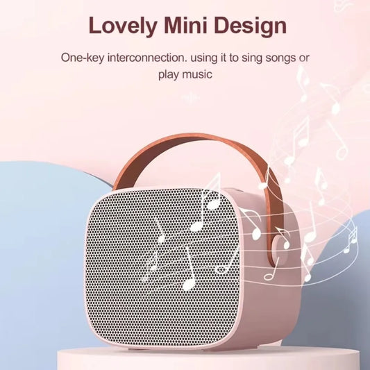 Speaker Bluetooth Karaoke Machine with Portable Dual Microphones