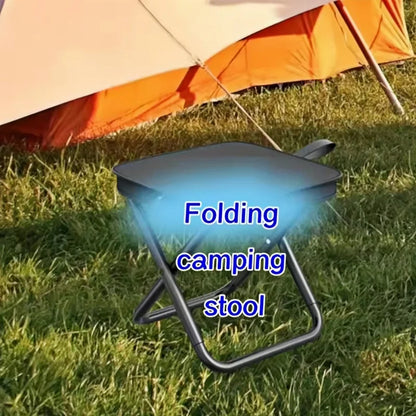 Camping Folding Stool Lightweight Portable Travel Chair Set
