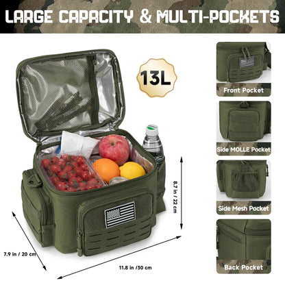 Lunch Box Heavy Duty Insulated Thermal Cooler