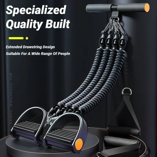 Pedal Exerciser Resistance Band Abdominal Training Device