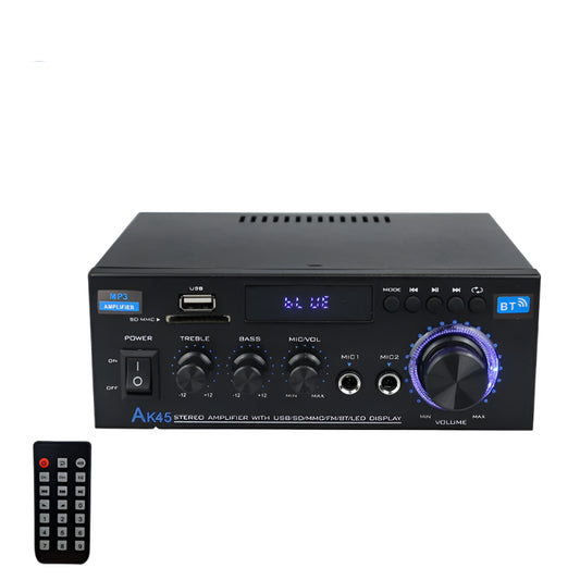 Bluetooth Stereo Audio Amplifier High Power 2.0 Channel