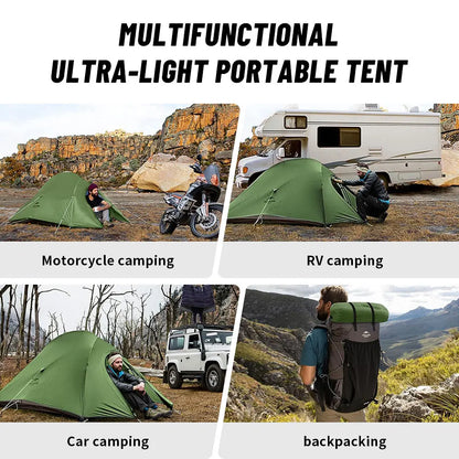 Outdoor Camping Tent with Ultralight Waterproof for 2 Person