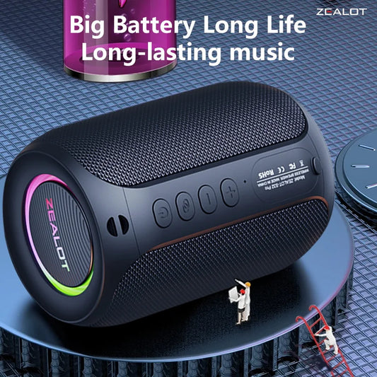 Wireless Speaker Bluetooth with Portable 15W Stereo