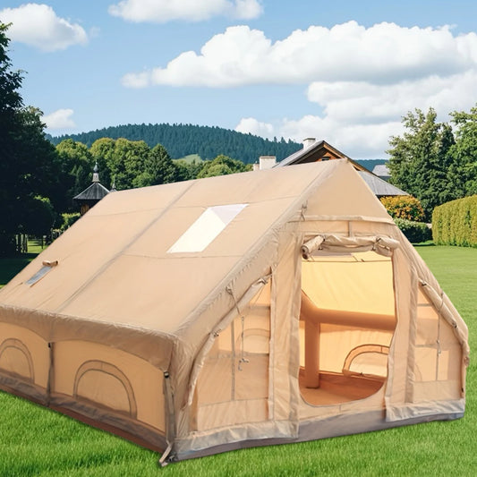 Outdoor Camping Tent with Inflatable Four Season Cabin
