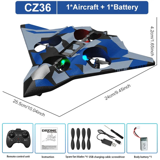 RC Airplane Foam Glider Electric Stunt Fighter